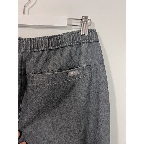 Men's FIGS Gray Tansen Jogger Scrub Pants Medical Size S - Picture 7 of 9